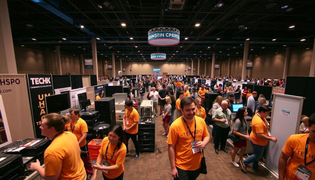 behind the scenes techspo event behind the scenes techspo event